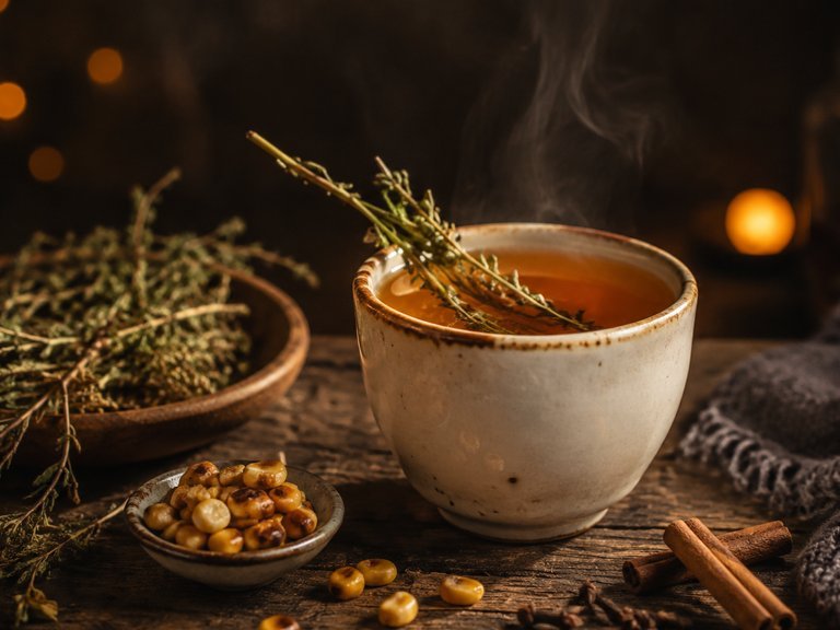 Aloja de culén sin alcohol — trago chileno