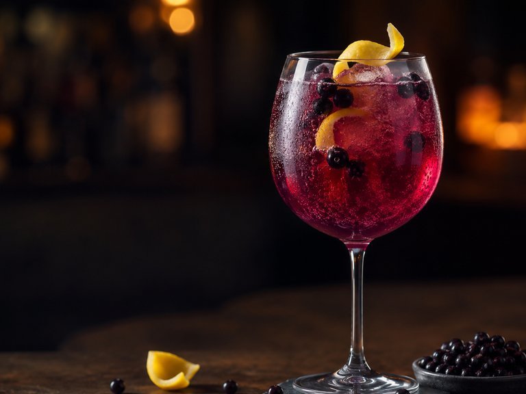 Maqui spritz 0.0 — trago chileno