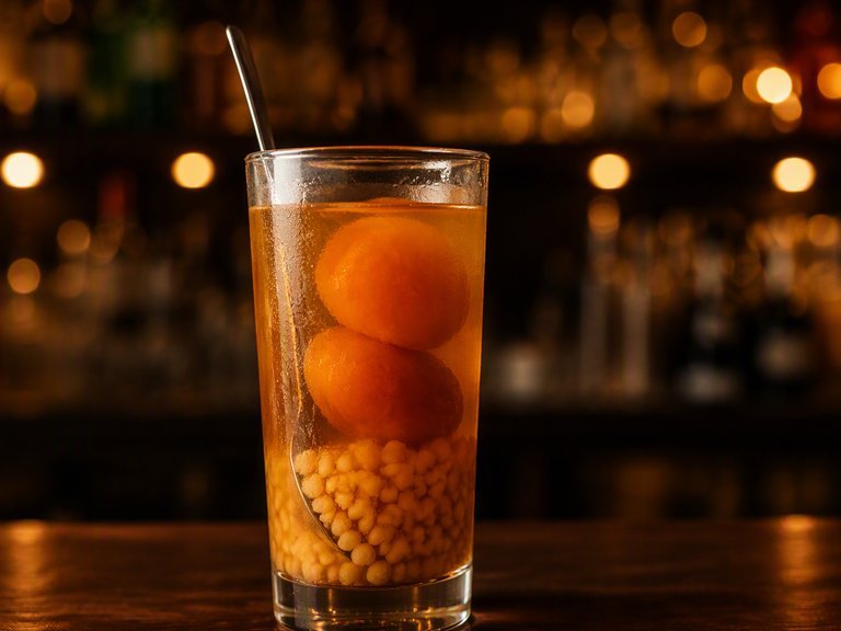 Mote con huesillo — trago chileno