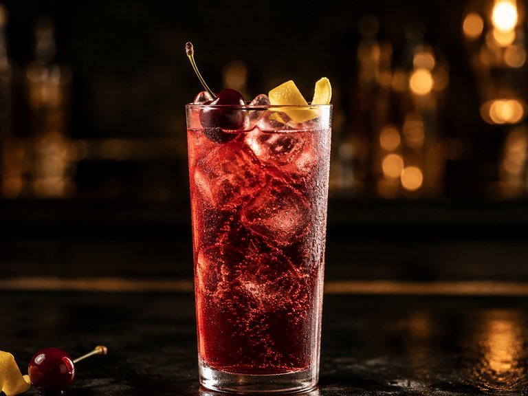 Refresco de guinda — trago chileno